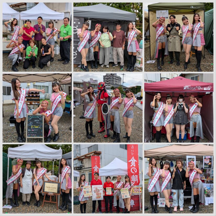 🍑会津まちなか案内所、二本松市交流センター夏祭り🍑