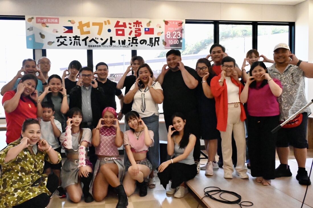 🍑セブ・台湾交流イベントin浜の駅、原町青年会議所🍑